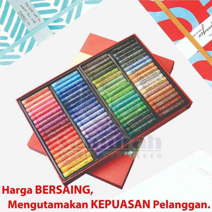 

Crayon Greebel Artist 72 Warna / Krayon Gambar Profesional Mewarnai / Oil Pastel Art Premium 72