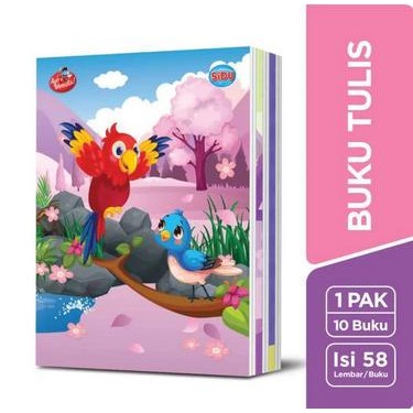 

Terlaris- Buku Tulis Sidu Isi 58 Lembar 1 Pak Isi 10 Buku