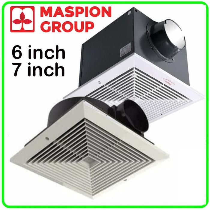 Bebas Ongkir EXHAUST FAN HEXOS FAN PLAVON MASPION MV 18EX - 7 inch 18 Cm