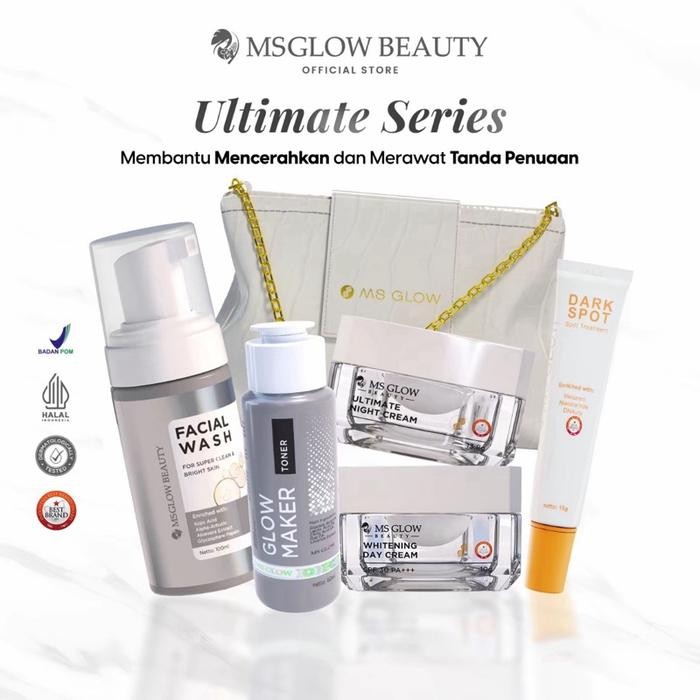 Grosir Ms Glow - Ultimate Series ( Flek ) Mengatasi Flek Hitam - Free Dark Spot