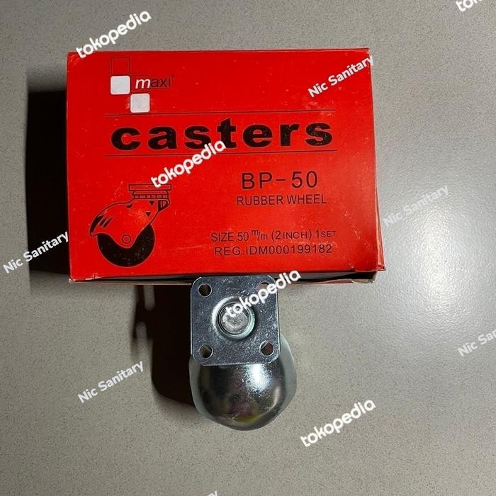 roda caster bulat / roda etalase bulat (4 PCS)