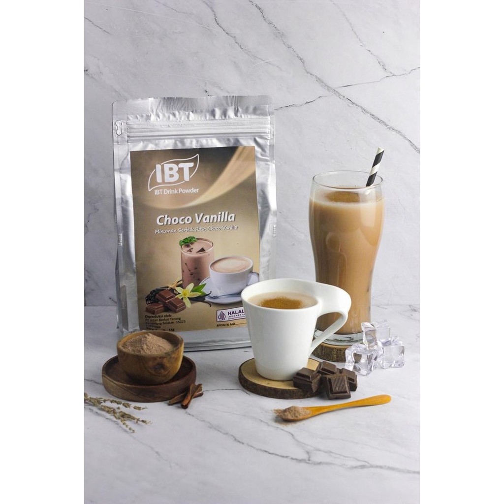 

Bahan Minuman Bubuk Rasa Coklat Choco Vanilla Premium Ibt Drink Powder