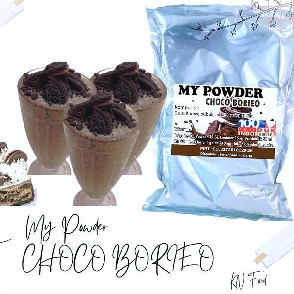 

My Powder Choco Boreo Reguler / Bubuk Minuman Coklat Borieco 1Kg