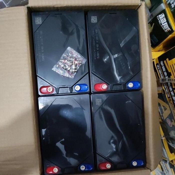 Cuci Gudang New Aki Sepeda Listrik Aki 12V12Ah 1Set Isi 48V12Ah Free Baut Aki