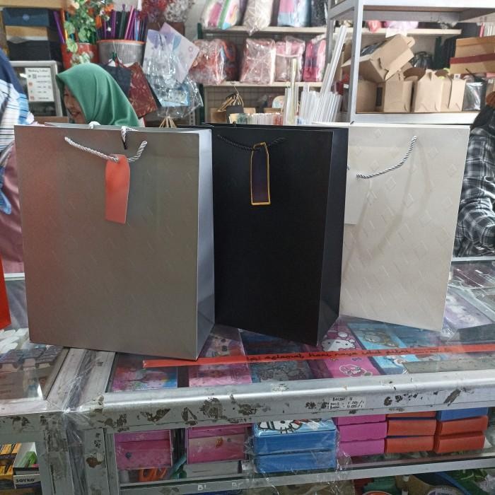 (Expert) Paper Bag Fancy, Goodie Bag M 26 x 32 x 10cm, Kantong Kertas Import