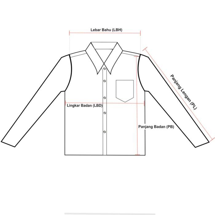(Expert) KEMEJA SMA CYC PANJANG BAHAN TEBAL SWESI SERAGAM SEKOLAH MR BEN