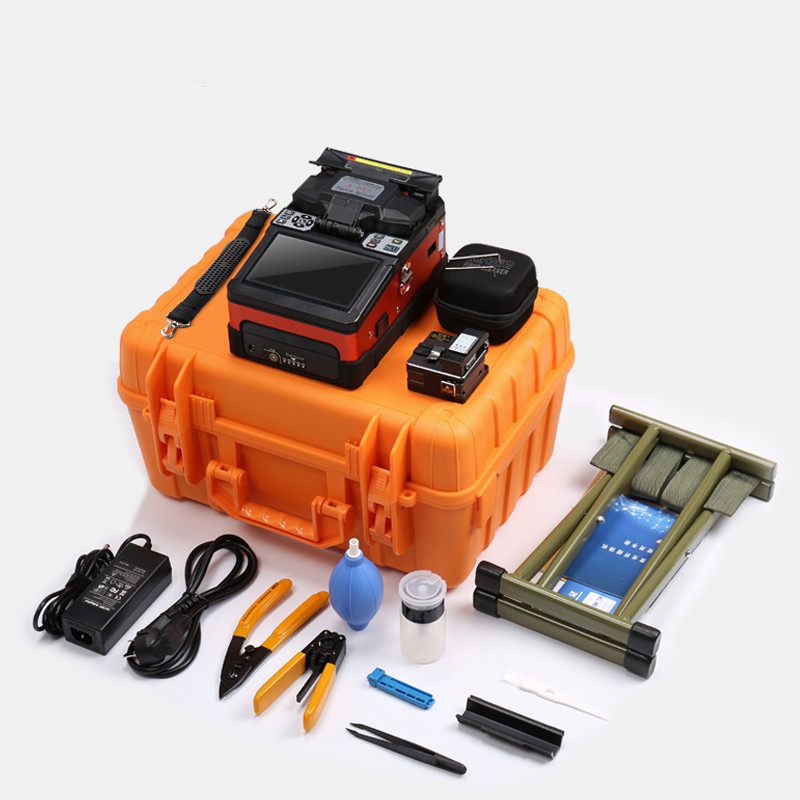 JUAL  Hot Sale  A-81S Green Automatic Optical Fiber signal fire fusion splicer A-81S 8s FTTH Fiber o