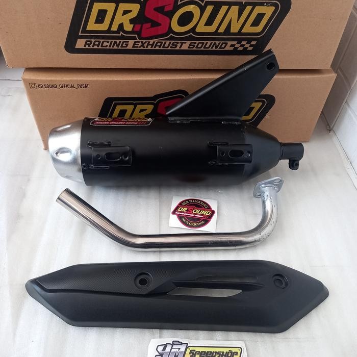 KNALPOT COPY CMS DR SOUND GEN1 PNP MIO M3 125 FINO125 FREEGO125 GT125