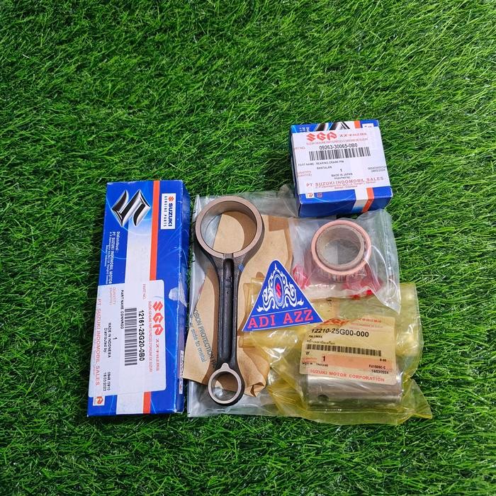 Stang Piston Seher Set Bearing Pen Big Satria Fu 150 Original Sgp