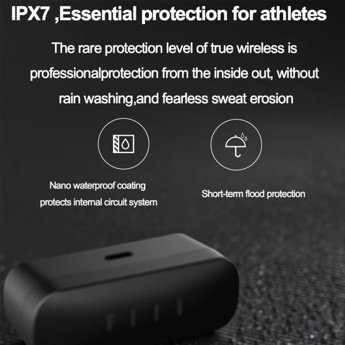 [Expret] Original Earbuds TWS Xiaomi FIIL T1 Lite Bluetooth 5.2 IPX7 low latenc