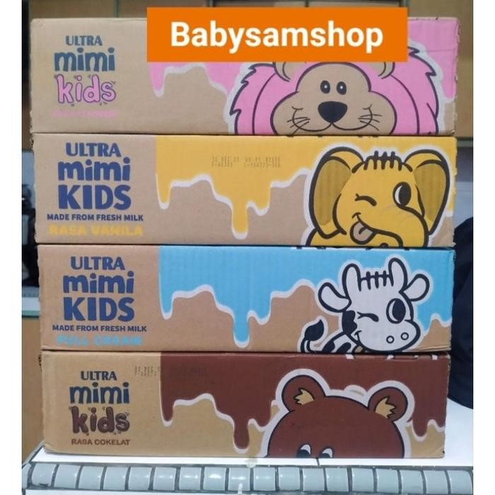 

(Expert) Susu UHT Ultra Mimi Kids BISA MIX RASA ( KHUSUS )1 DUS ISI 40PC