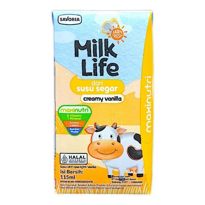 

(Expert) Susu UHT MILK LIFE 115 ml 1 DUS Milklife Susu