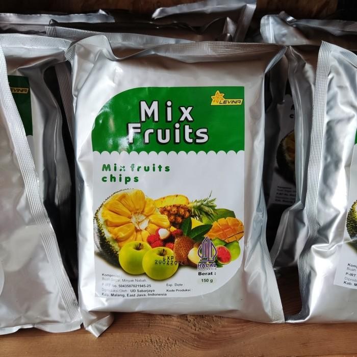 

(Expert) Mix fruit Keripik buah Levina kripik Malang isi campur 150 gram