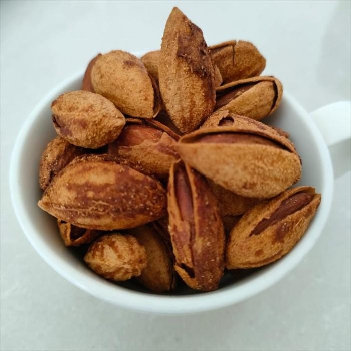 

(Expert) Kacang Almond Panggang Kulit Susu Roasted Shell 500 gr - Selma