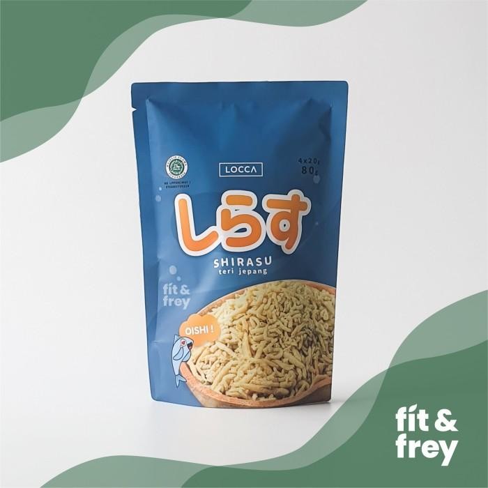 

(Expert) LOCCA Teri Jepang Shirasu 80g - Taburan Teri Whitebait Oven