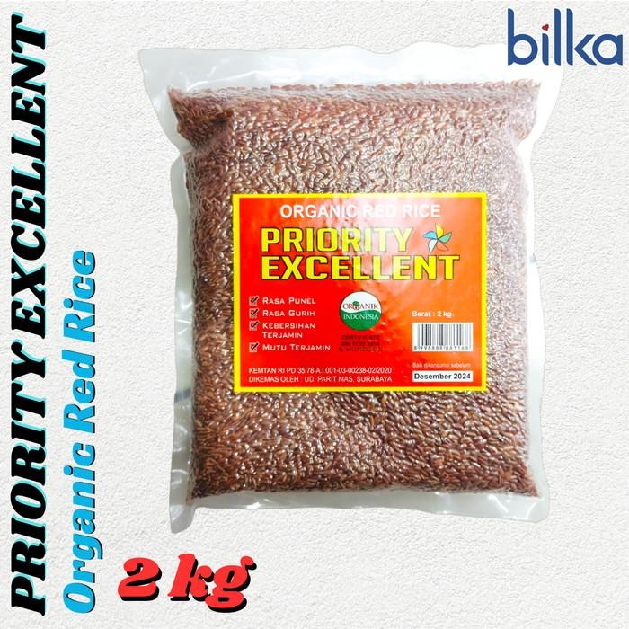 

(Expert) PREMIUM EXCELLENT ORGANIC RED RICE 2Kg