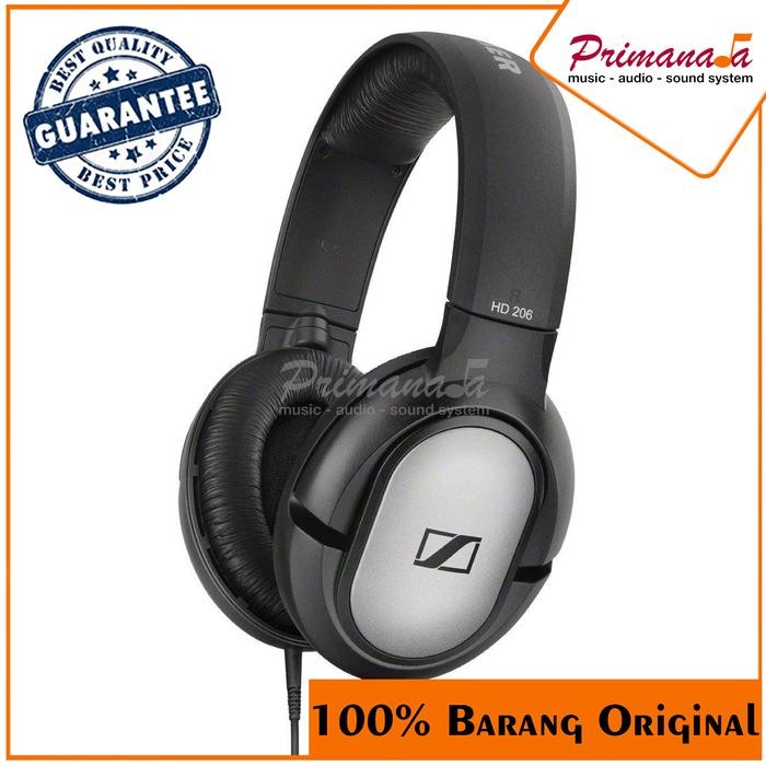 Sennheiser Hd 206 Over Ear Headphone Hd206 Pasti Diskon