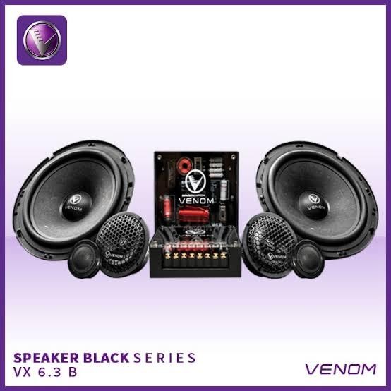 Bebas Ongkir Speaker 3way VENOM BLACK