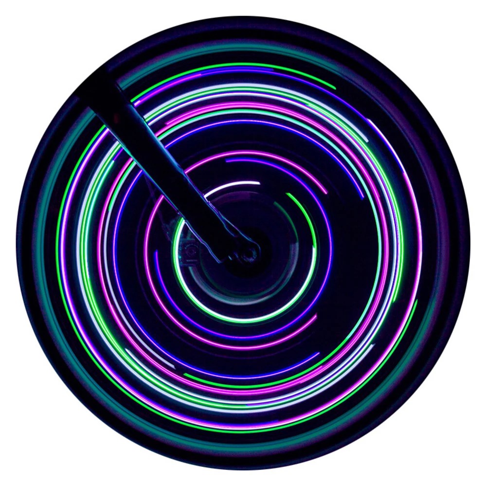 Bicycle Wheel LED Lights Mountain Bike Frame Decoration Lights Bicycle Spoke Lamp Night Riding Wheel