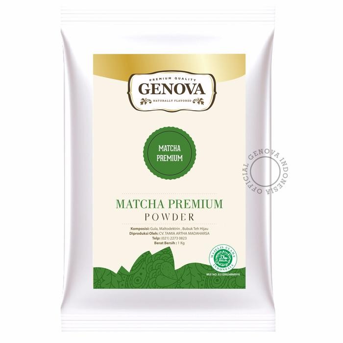 

GENOVA Matcha Premium Frappe Powder - 1000 gram