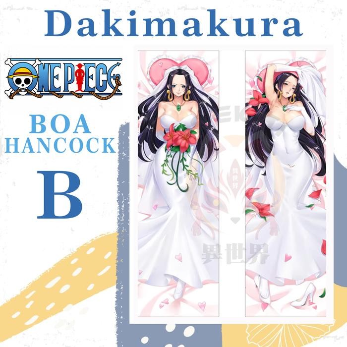 DAKIMAKURA BOA HANCOCK One Piece - Sarung bantal Waifu Anime One Piece BOA HANCOCK