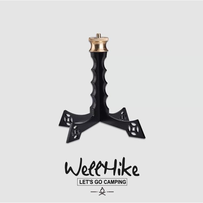 WELLHIKE MINIMALISM Tiang Lampu Cooper Iron Bracket Lampu Vintage Outdoor Camping