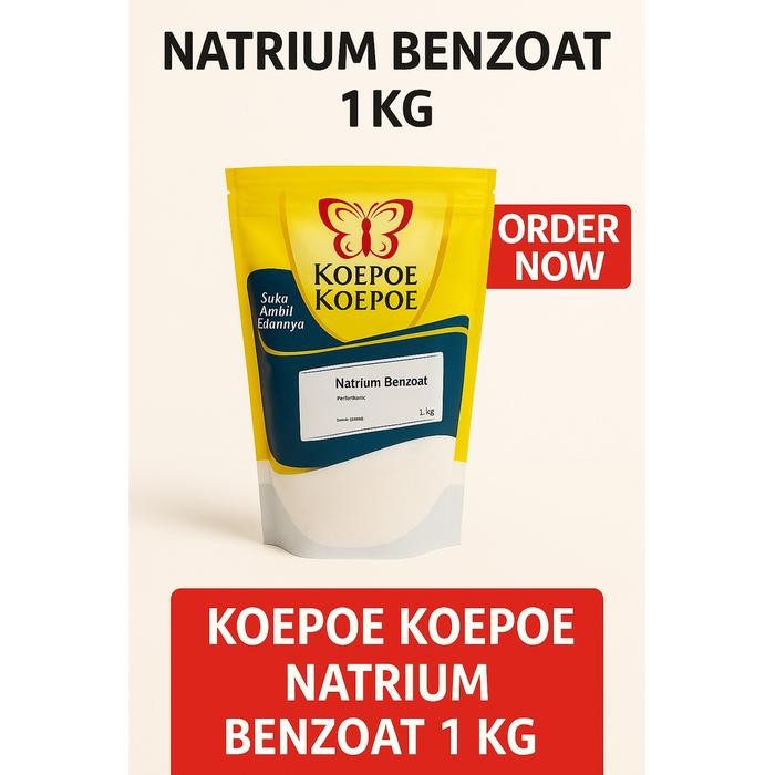 

Koepoe Koepoe Natrium Benzoat 1 Kg Pengawet Makanan Minuman Halal