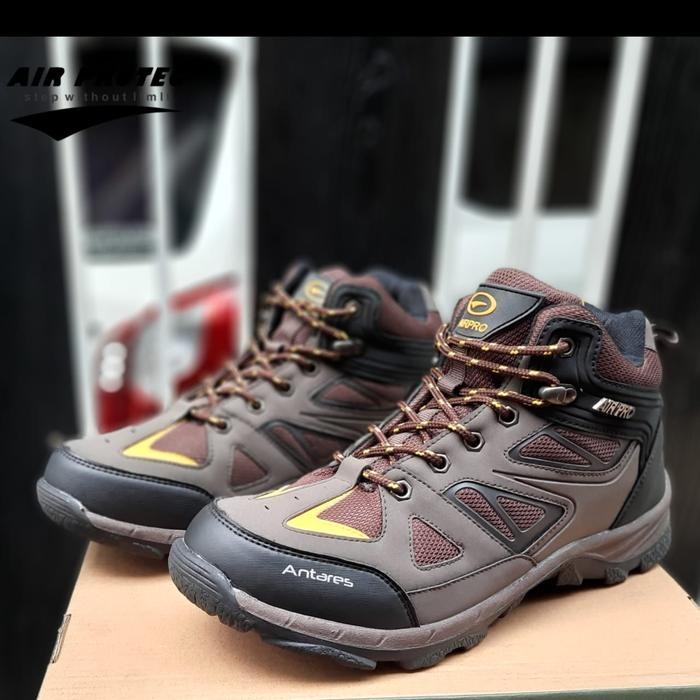 Sepatu Gunung Air Pro Mid Cut Outdoor / Sepatu Hiking Air Pro Boot