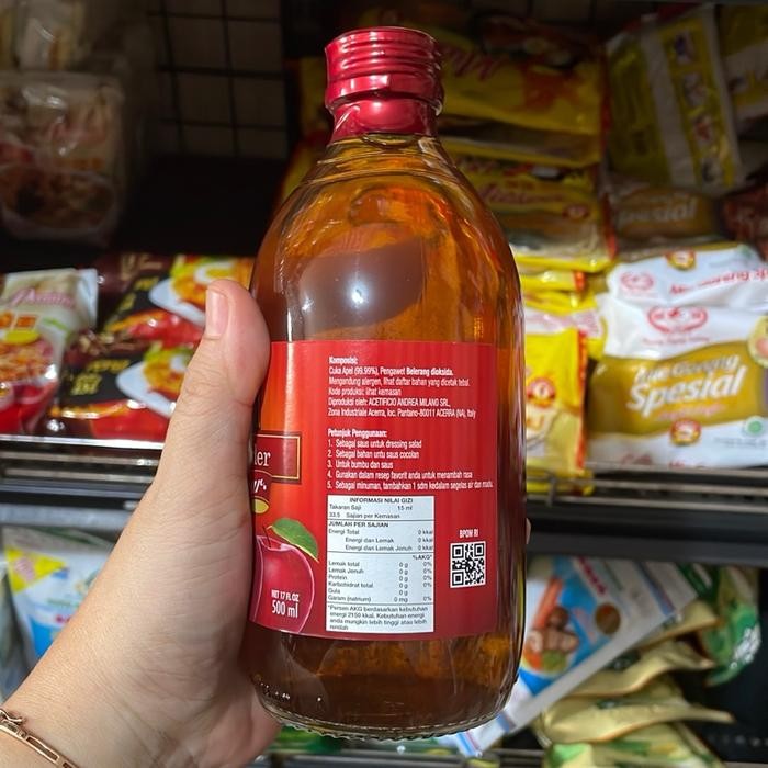 

Sw Apple Cider Vinegar Cuka Apel 500Ml Botol