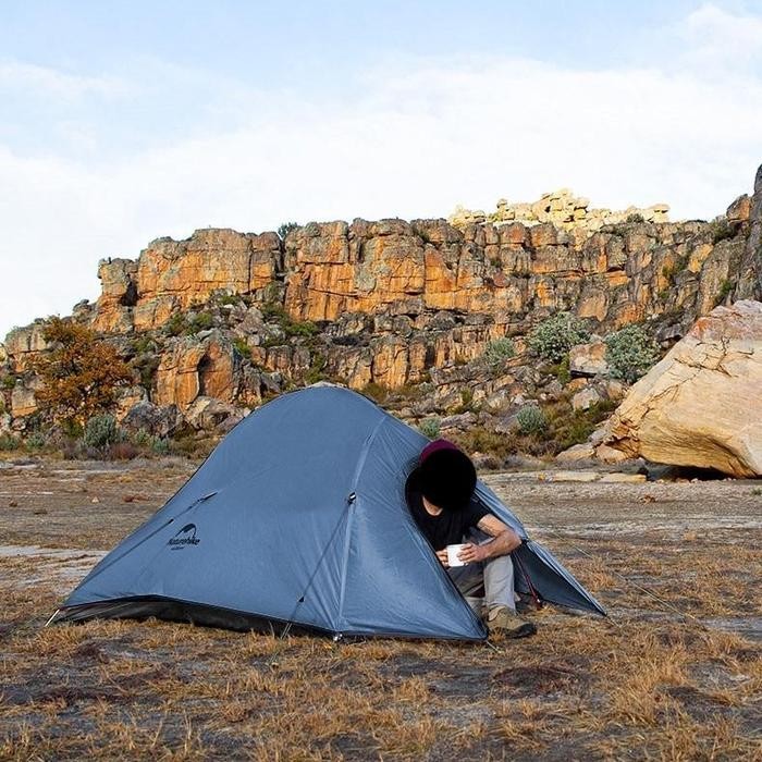Tenda Cloud Up 2X 15 D / 20D Naturehike Nh17T001-T 2 Orang Camping Ultralight