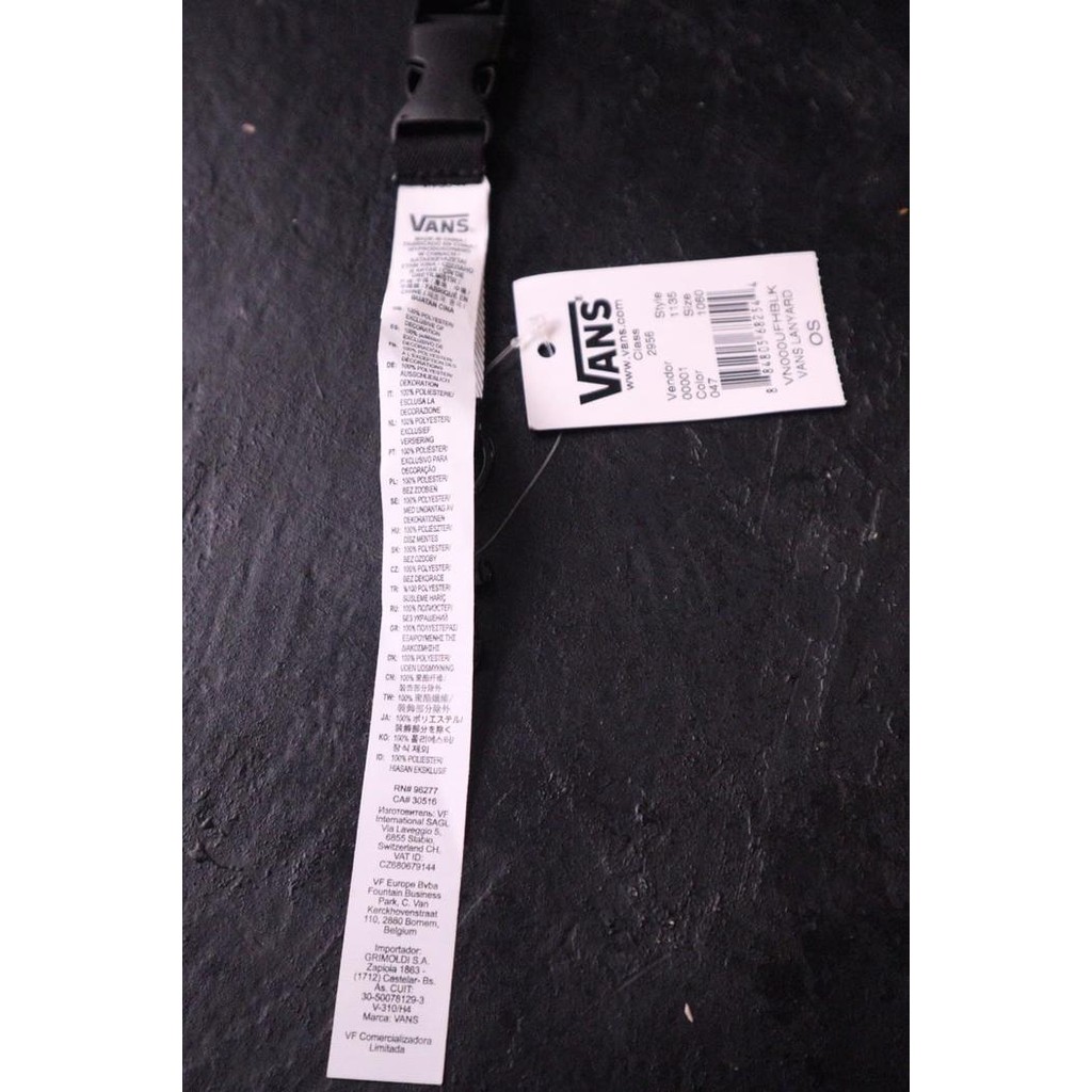 

VANS LANYARD ORIGINAL BLACK