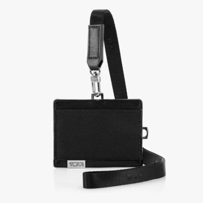 

TUMI ALPHA SLG ID LANYARD - BLACK CHROME ( VERTICAL/HORIZONTAL)