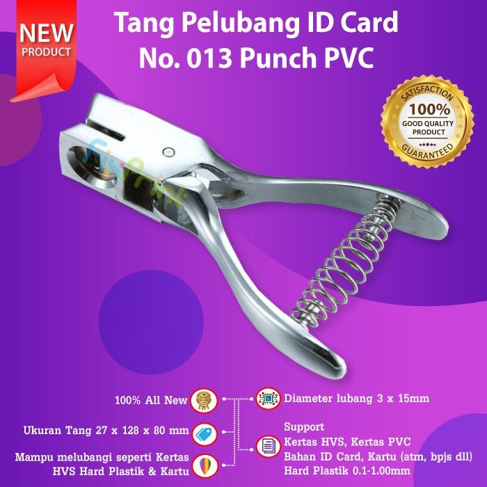 

Promo Tang Pelubang Id Card No. 013 Punch Pvc Diameter 3X15Mm Plier Plong Diskon
