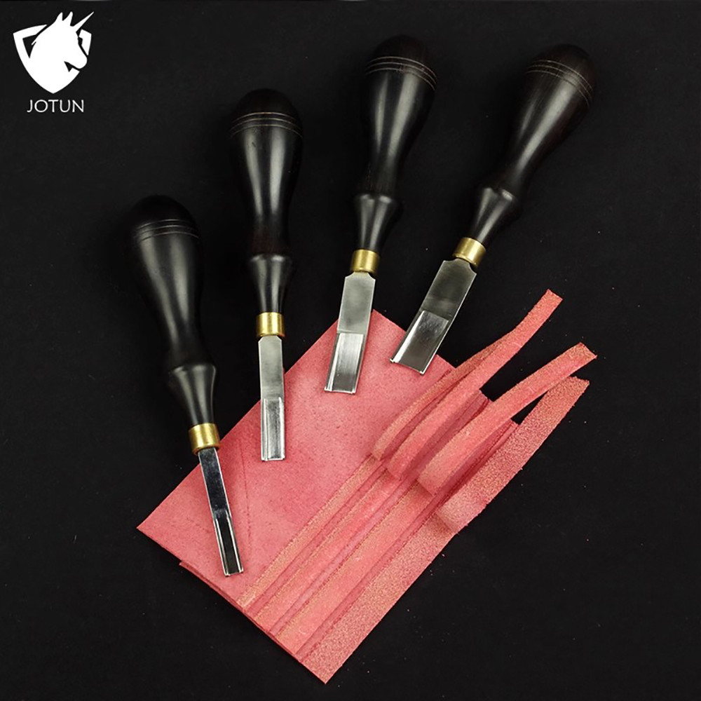 IMPORT JOTUN Leather Wide Edger Skiver Edge Beveler M390 Steel Leather Skiving Thinning Trimming