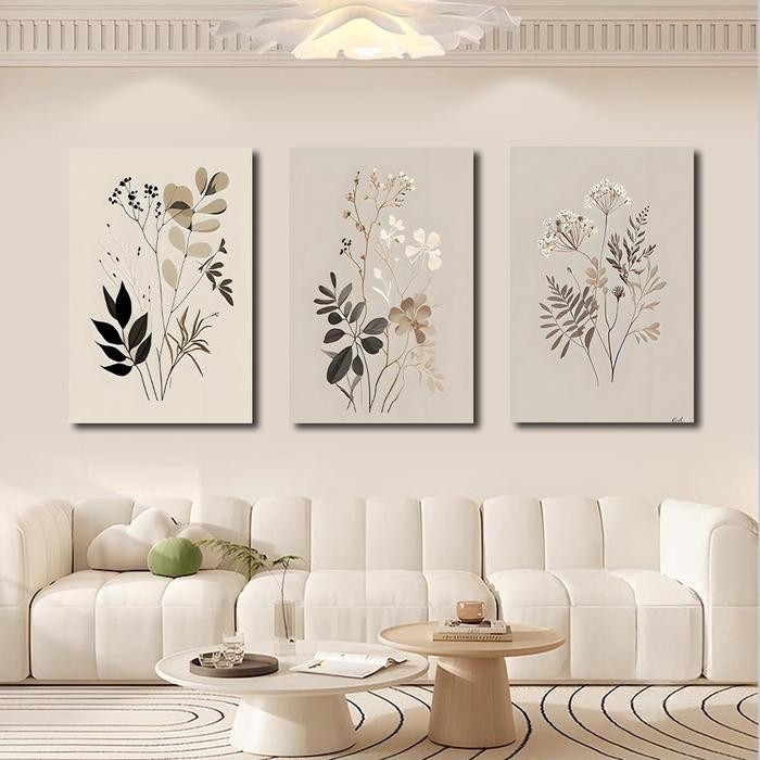 

Promo Galeri Indah Set Tiga Potong Lukisan Dekoratif Hiasan Dekoratif Gaya Modern Sederhana Tanpa
