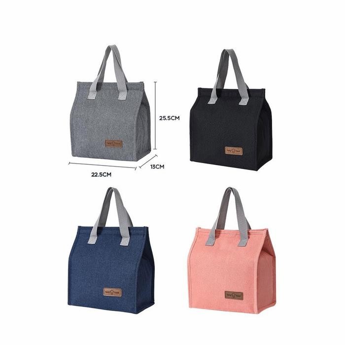 Samono Slb20 Tas Bekal Makanan Lunch Box Bag Organizer Bags Tas Kecil Pasti Ori