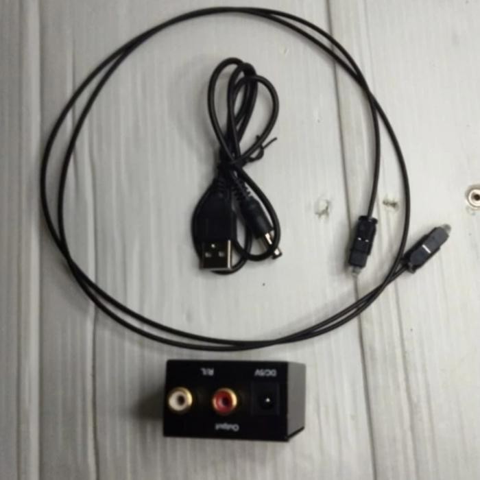 Alat Convekter Audio Smart Tv Out To Power Amplifier Buat Karaoke