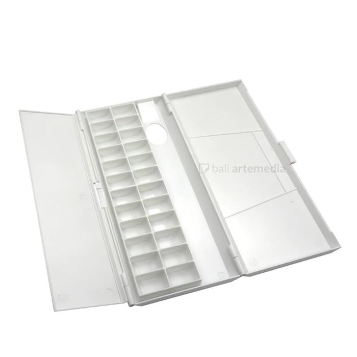 

Promo Watercolour Foldable Paining Palette Box 24 Grid Terlaris