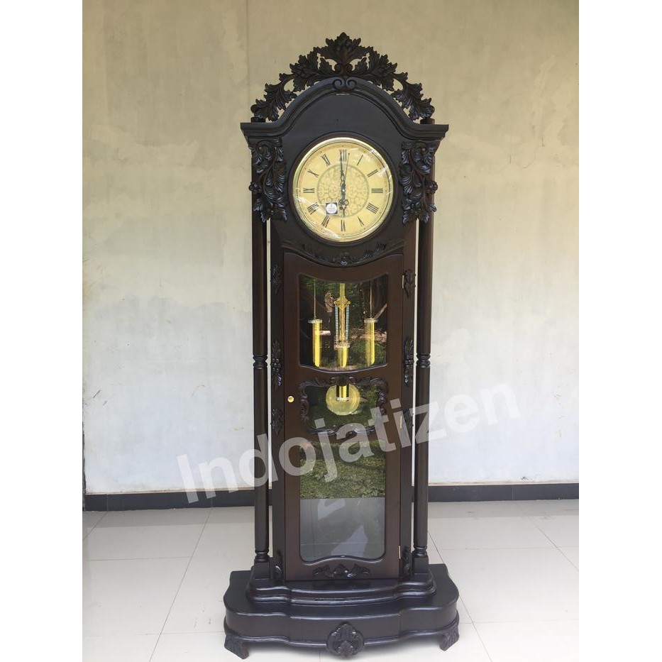 Lemari Jam Hias Kayu Jati Jam Dinding Seiko Jam Dinding Digital Harga Promo