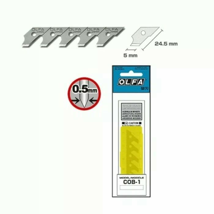 

REFILL BLADE CUTTER OLFA COB-1 KODE 1300