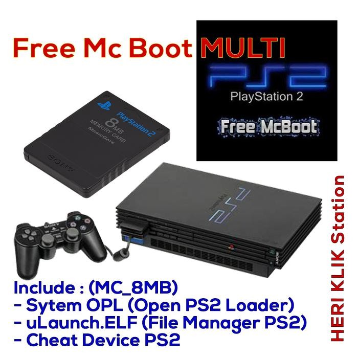 (Expert) Memory Card PS2 - MC_Boot Multi - OPL - HDL - uLE - Cheat PS2