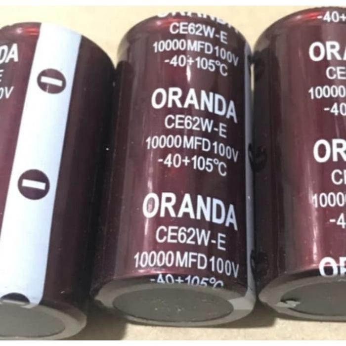 (Expert)  CAPACITOR ORANDA 100V 10000uf 10000 uf 100 V ELCO