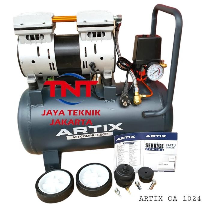 Terlaris Kompresor Angin Oilless Artix Oa 1024 / Compressor 1 Hp Artix Oa1024