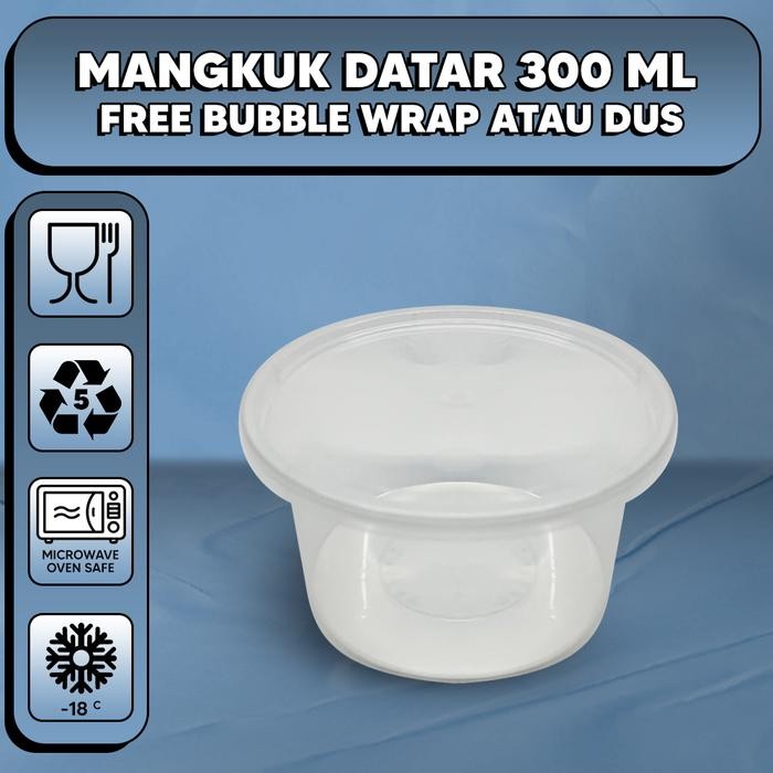 Thinwall 300ml cup / mangkuk plastik 300 ml Premium