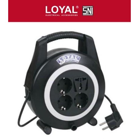 (Expert) LOYAL Welto Kabel Roll 10M Switch / Kabel Roll 10Meter LY110SK