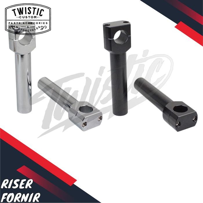 Raiser Riser Peninggi Stang Tinggi Fornir Motor Harley Sportster Softail Dyna Benelli PE 250 EVO EFI