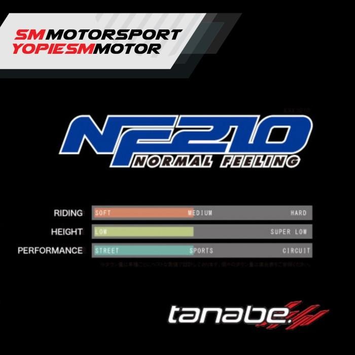 Per Tanabe Sustec Nf210 Normal Feeling Honda Jazz Gk5
