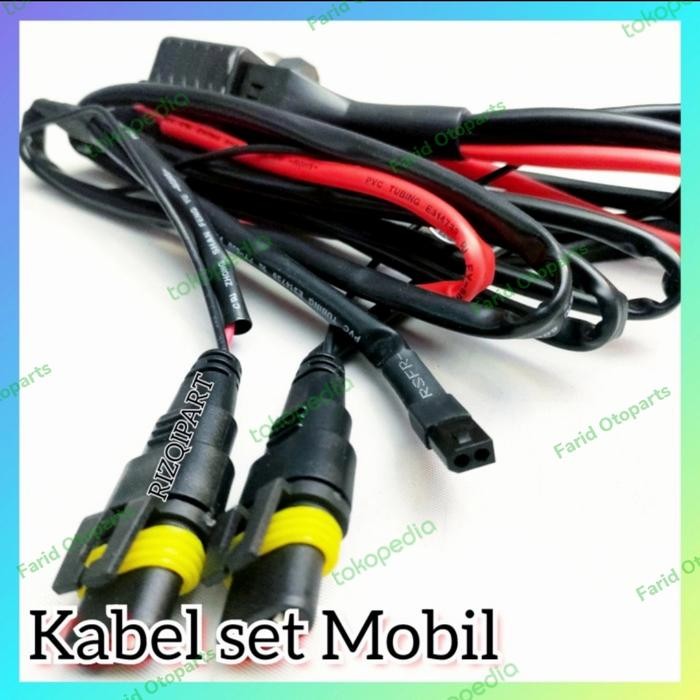 Kabel Relay Set Projie Biled Hid Mobil Motor H4 Vahid