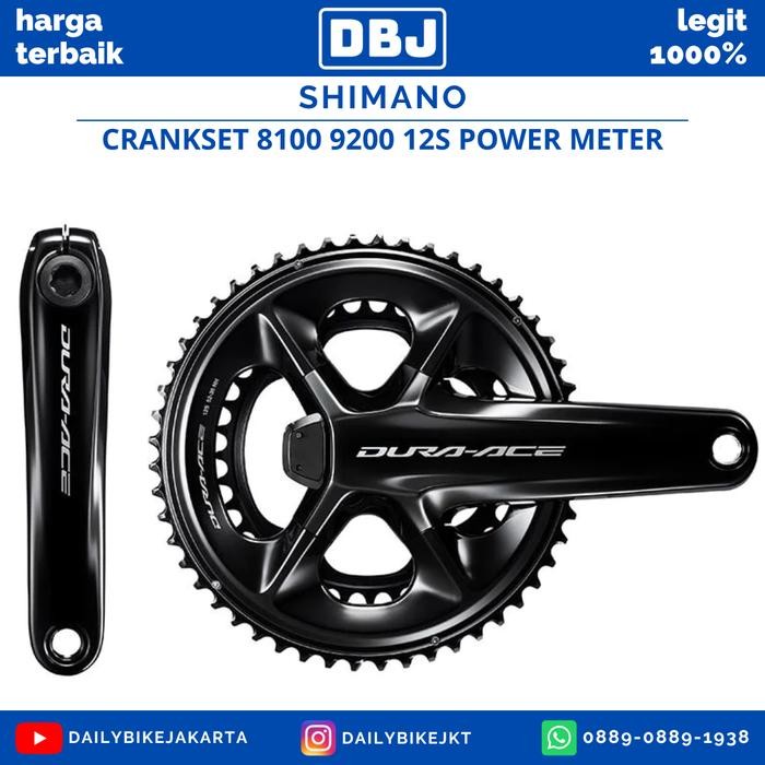 Crankset Shimano Ultegra Dura Ace 8100 9200 12 Speed Power Meter
