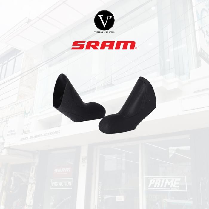 Sram Hood Covers Red/Force Etap Axs Black Pair